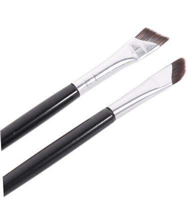SKISUNO 3pcs Set Angled Makeup Brush Under Eye Concealer Brush Brow Brush Precision Concealer Brush Nylon - Buy Online on GoSupps.com