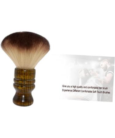 DOITOOL 1pc Neck Duster Hair Cutting Kits Hairdressing Supplies Hair Styling Tool Brush Duster Solid Wood Hair Brush Vintage Hair Comb Major Bangs Accessories Bamboo - Buy Online on GoSupps.com