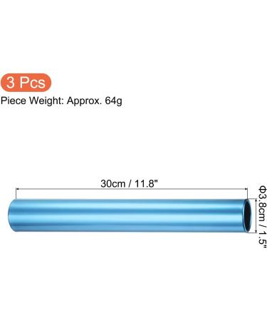 PATIKIL Aluminum Relay Track Batons - Blue Athletics Race Sticks for Outdoor Sports - Buy Online on GoSupps.com