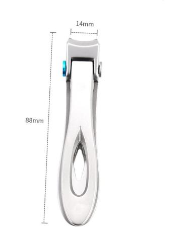 SVAASA Nail Clippers Nail Clippers Stainless Steel Wide Jaw Opening Manicure Fingernail Cutter Thick Hard Toenail Scissors Tools - Buy Online on GoSupps.com