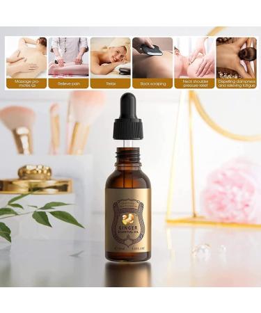 Premium Lymph Cleanse Herbal Detox Oil - Apolloostory Ginger Massage Oil for Relaxation & Stress Relief (1 Pc) | International Shipping Available - Buy Online on GoSupps.com
