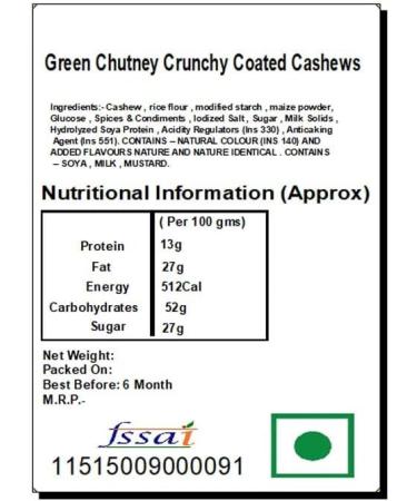 Ghasitaram Gifts Rakhi Gifts for Brothers Dryfruit - Fusion 8 Parti Box of Crunchy Cashews Crunchy Peanuts Flavoured Raisins and Flavoured Almonds with 2 Pearl Rakhis - Buy Online on GoSupps.com