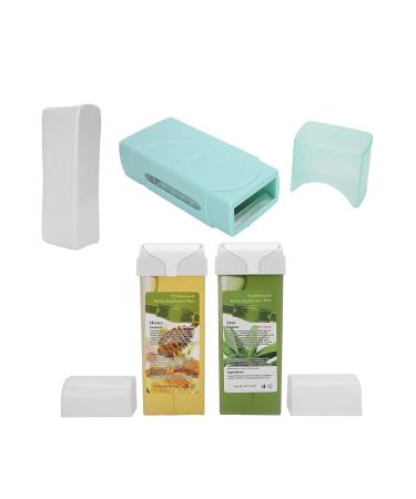KENANLAN Hair Removal Wax Heater Kit | 200G Wax & 100 Hair Removal Papers | Smooth Skin at Home - Buy Online on GoSupps.com