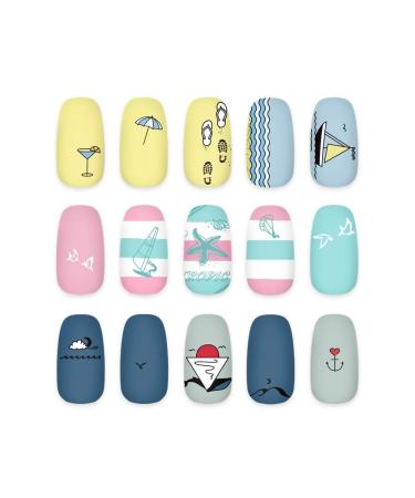 KADS Nail Art Stamping plate Nail Template Nail Art Design Tool Nail DIY Design Image Plate (SU005)