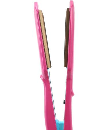 Titanium Alloy Plate Hair Crimper Crimping Curler with 5 Heat Setting - Buy Online on GoSupps.com
