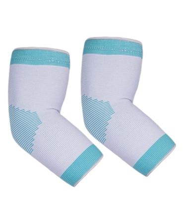 Healifty 1 Pair Knitted Elbow Pads Durable Elbow Support Practical Elbow Sleeve Arm Guard Basketball Elbow Guard Sturdy Elbow Support Elbow Braces Elbow Protector Sleeve Nylon Elbow Brace