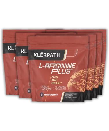 L-Arginine Plus Raspberry 6-Pack - #1 Natural Blood Pressure Supplement Better Cholesterol More Energy - Heart Health Supplement 13.4 oz - Buy Online on GoSupps.com