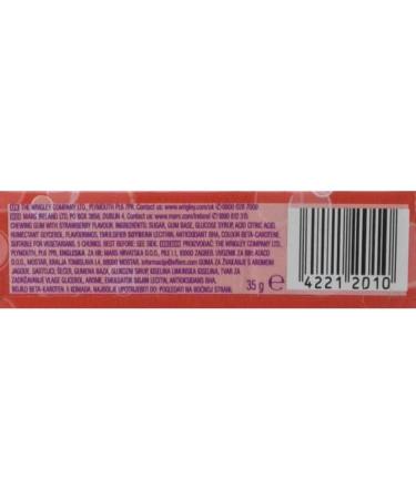 3 x Hubba Bubba Bubble Gum Seriously Strawberry Flavour 3 packs of 5 Chunks - Buy Online on GoSupps.com