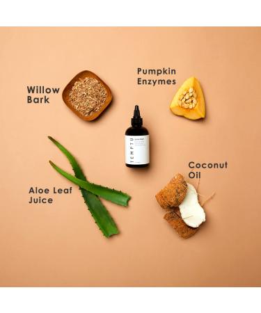 TEMPTU Skin Prep BHA Exfoliating Hydrating Toner - 5% Willow Bark Natural Facial Exfoliant - Buy Online on GoSupps.com