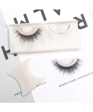 Self Adhesive Eyelashes Reusable Eye Lashes Natural False Eyelashes False Eyelashes Natural Look Reusable Natural 3d Lashes Curly Stick on Eye Lashes Glueless Lash Extensions - Buy Online on GoSupps.com