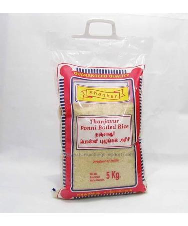 Seelans SHANKAR THANJAVUR PONNI Boiled Rice 5KG Next Day Shipping