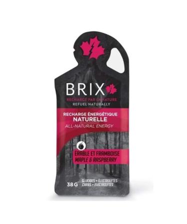 Brix Maple Syrup Natural Energy Gel (Framboise)
