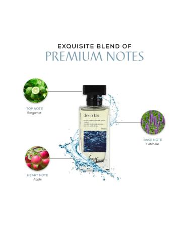 Deep Blu Perfume for men 50ML (1.7 Fl.oz) I Eau De Parfum Inspired by: Acqua Di Gio Profondo Armani | Long Lasting Perfume I Gift for men I - Buy Online on GoSupps.com