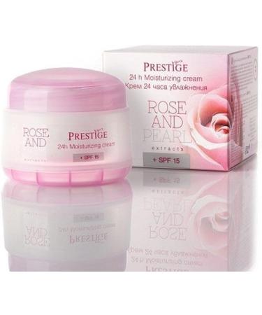 Rosa Impex Vips Prestige Rose & Pearl Pearl Extract and Bulgarian Rose Facial Cosmetics Set 7 Items - Buy Online on GoSupps.com