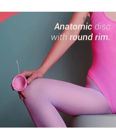 LUMMA Reusable Menstrual Disc | Leak-Free Period Care for High Cervix | Medical Grade Silicone | Menstrual Discs for All Flows | Feminine Care Alternative - Buy Online on GoSupps.com