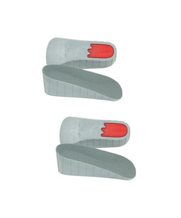 NOLITOY 2 Pairs Height Increase Insole Heel Cushion Inserts Heightening Insole Height Increase Shoe Insoles Elevator Insoles Heel Lift Inserts Shoe Filler Support Pad Invisible