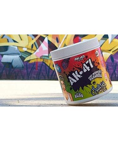 AK-47 Labs AK-47 Pre-Workout Paranoia Booster - Blue Raspberry 240g | International Shipping for Fitness & Bodybuilding - Buy Online on GoSupps.com
