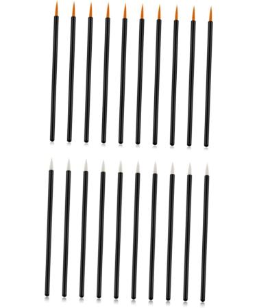 Beavorty Eye Makeup 100pcs Makeup Tools Disposable Eyeliner Eyeliner Liquid Eye Shadow The Face 10X0.5X0.5cm White - Buy Online on GoSupps.com