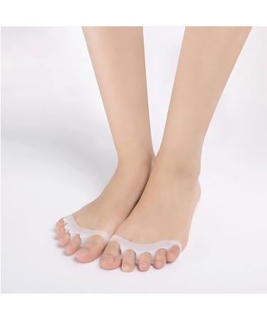 ALINZO Gel Toe Separators 4pcs - Orthopedic Bunion Splint & Big Toe Straightener for Hallux Valgus - Hammer Toe Corrector - Bunion Relief Foot Brace (Blue) - Buy Online on GoSupps.com