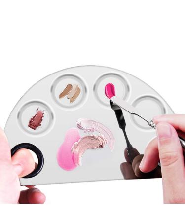 Buy Minkissy 4-Piece Stainless Steel Palette & Spatula Set for Artists | Perfect for Makeup & Nail Art - International Shipping Available - Buy Online on GoSupps.com