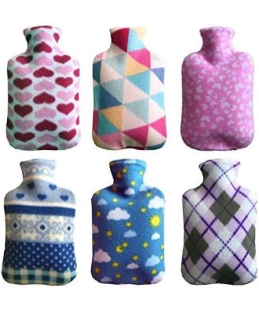 Maies Durable Large Hot Water Bottle with Removable Flannel Cover - Perfect for Pain Relief & Comfort - Buy Online on GoSupps.com