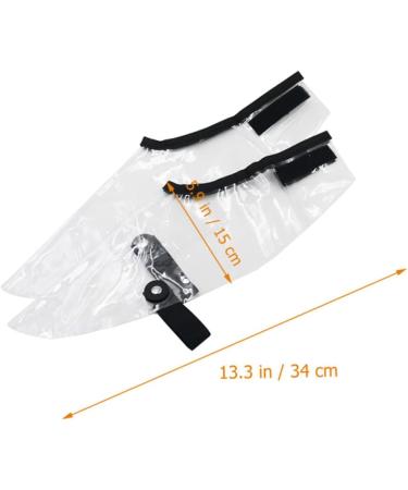BELLIFFY 1 Pair Barber Shoe Covers Hairdressing Shoes Cover Barber Shoe Protector Shoes Cloth Safety Shoe Covers Hair Stylist Shoes Cloak Barber Shoes Cover Barber Cloaks 34.00X15.00X15.00CM - Buy Online on GoSupps.com