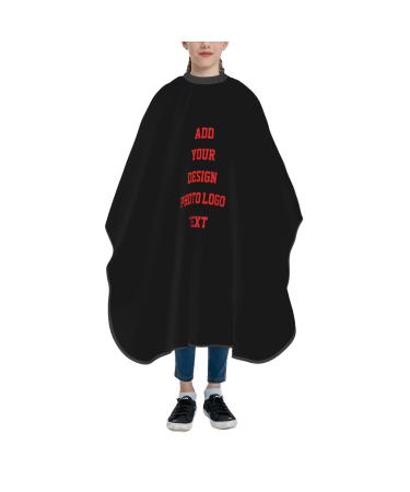 Personalized hairdressing cloak for men personalized hairdressing apron with their own logo photo text salon haircut cloak for home salon and hairdressing salon K