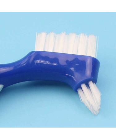 3-Piece Prosthesis Brush Set | Ergonomic & Portable Care Kit with Multi-Layered Bristles | Ideal for Prosthesis Maintenance - 3 Colors - Buy Online on GoSupps.com