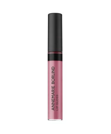 Annemarie B rlind Lips Effective Natural Beauty Lip Gloss Dewy Ros (9 ml) - intensive color gloss and care for smooth lips with moisturizing hyaluronic acid vegan