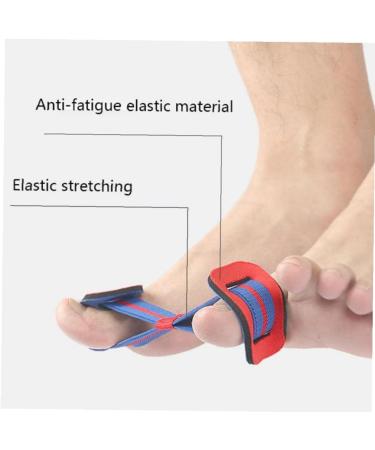 Nylon Elastic Hallux Valgus Trainer - Big Toe Correction Exercise Band for Valgus Relief - Buy Online on GoSupps.com