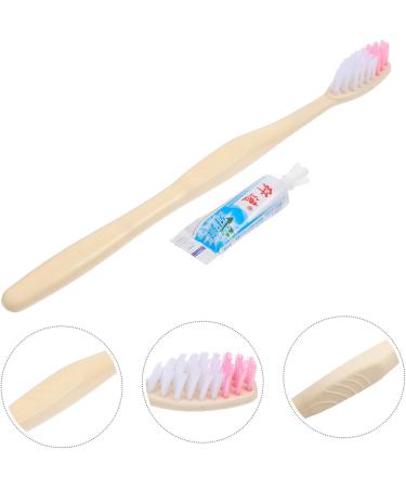 Lalafina 100th Travel Toothbrush - Extra Soft Mini Toothbrush for Hotels & Homeless Care - Includes Rubber Toothpaste - Perfect for On-the-Go Oral Hygiene - Buy Online on GoSupps.com
