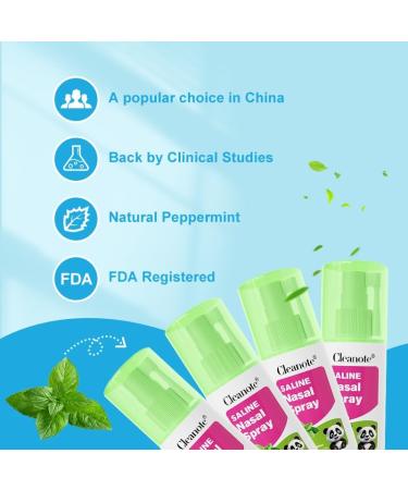 Children s Cleanote Moisturizing Saline Nasal Spray for Dry Nose & Congestion Relief Gentle Drug-Free Nose Spray for Babies Toddlers & Kids 60 mL - Buy Online on GoSupps.com