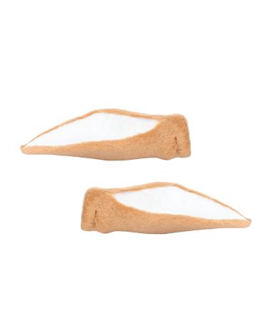 VALICLUD 1 Pair artificial deer ears reindeer ears fawn ears headband ear headband deer cosplay ears christmas elk headband DIY deer ears Elf Ears Fake Ear Tips child hair earrings plastic Coffee