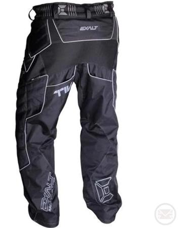 Exalt Paintball T4 Pants Black/Grey X-Large - Durable and Comfortable Paintball Pants - Buy Online on GoSupps.com