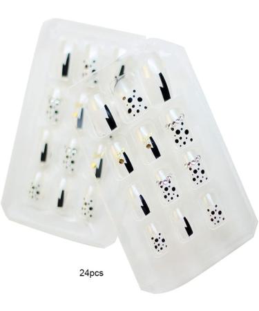 Dajidafu Press on Nails Removable Salon Artificial Manicure Patch Wearable Professional False Nail Tips Girls Supplies - Buy Online on GoSupps.com
