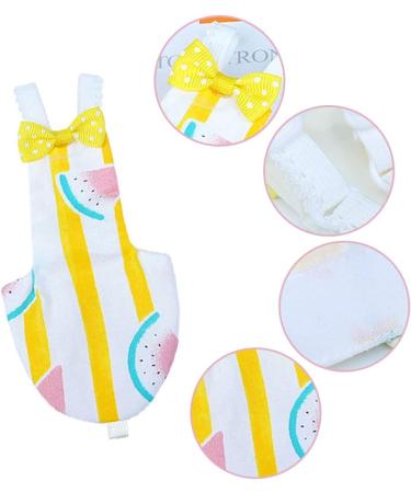 Bird Diaper Adjustable Watermelon Pattern Bird Flight Suit Washable Parrot Nappy for Pigeons Grey Machine Parrots Middle Kwai Parrots (L) - Buy Online on GoSupps.com