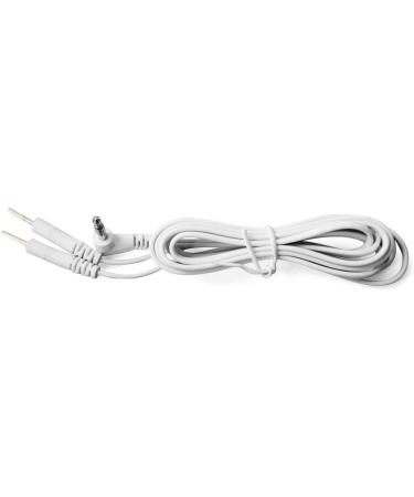 Vogueing Tool 1 Pair 120CM Tens Electrode Lead Wires | Jack 3.5mm Plug 2.0mm Pin | White - Buy Online on GoSupps.com