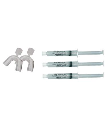 Beauty Deals 44% 30cc Total Optimized Strongest Professional Strength Carbamide Peroxide Teeth Whitening Gel Syringe Kit Trays and Shade Guide - Buy Online on GoSupps.com