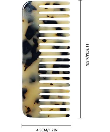 ALLY-MAGIC Wide Tooth Detangling Comb for Curly Hair - Leopard Print - Buy Online on GoSupps.com