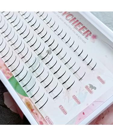5 in 1 Individual Eyelash Extensions - D Curl Fairy Lashes in 8/9/10/12mm Lengths | Handmade Quality for Stunning Looks - Buy Online on GoSupps.com