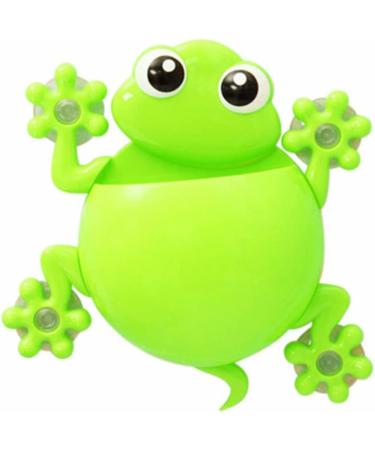 Buy Aboofan Children's Toothpaste Holder - Cute Frog Suction Cup Bathroom Decor & Toothbrush Storage for Kids - Buy Online on GoSupps.com