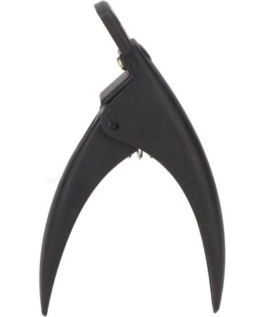 Nail Tip Cutter Stainless Steel DIY Portable False Nail Tip Clipper Adjustable for Round Nail(Black) - Buy Online on GoSupps.com