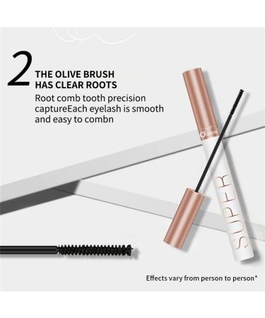 Honey Whisper 4D Mascara - Waterproof, Volumizing & Long-Lasting Black Mascara for Fine Short Eyelashes - Buy Online on GoSupps.com