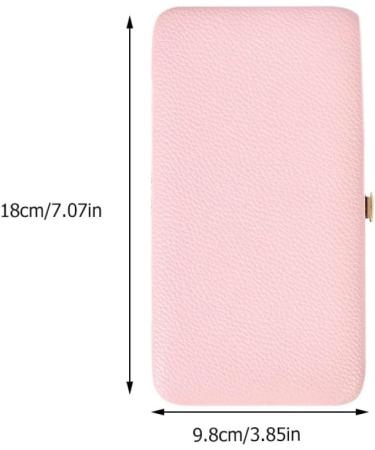 Beaupretty 2 STK Tweezers Storage Box - Eyelash Extensions & Make-Up Tools Organizer (18x9.8cm) | Durable Leather Container for Eyelashes & Tweezing - Buy Online on GoSupps.com