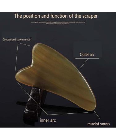 11cm Gua Sha Facial Tool Set - Rejuvenate Skin Reduce Eye Puffiness & Tighten Face & Neck - Universal Body Beauty Solution - Buy Online on GoSupps.com