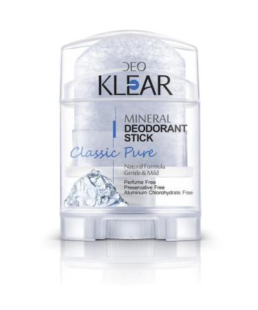ALIBOOSTER DeOKLEAR Natural Mineral Deodorant - Classic Pure - Alum Stone 70g