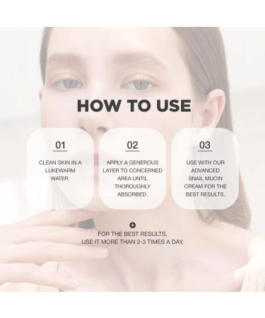 Advanced Snail Mucin Essence Serum - 96% Snail Extract for Skin Firming & Anti-Aging | Korean Essence for All Skin Types | Natural Ingredients - Buy Online on GoSupps.com