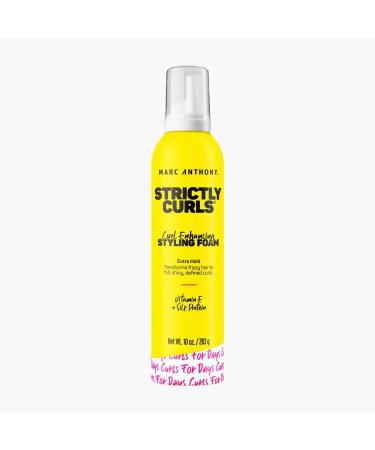 Marc Anthony Strictly Curls Styling Foam 10 Ounce (295ml) (2 Pack)