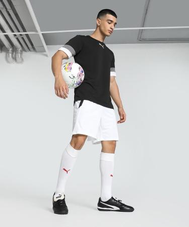PUMA Men's Shirt - Black Smoked Pearl & White | International Shipping Available - Buy Online on GoSupps.com