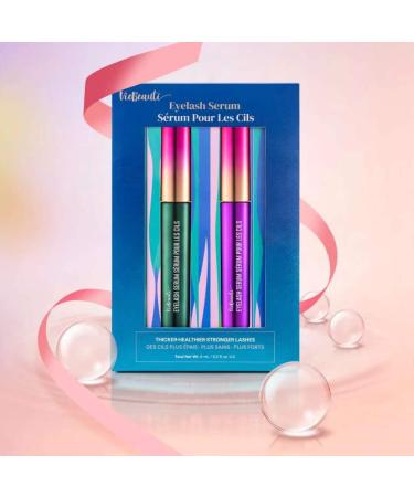 VieBeauti Eyelash Growth Serum Set - Premium Lash & Brow Enhancer Kit for Women (6ML) - Purple & Green - Buy Online on GoSupps.com